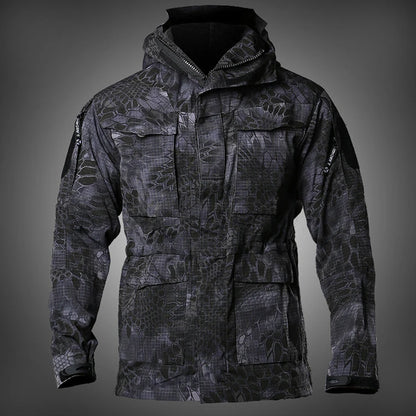 M65 Military Tactical Jackets Men Waterproof Windbreaker Jacket Male Hooded