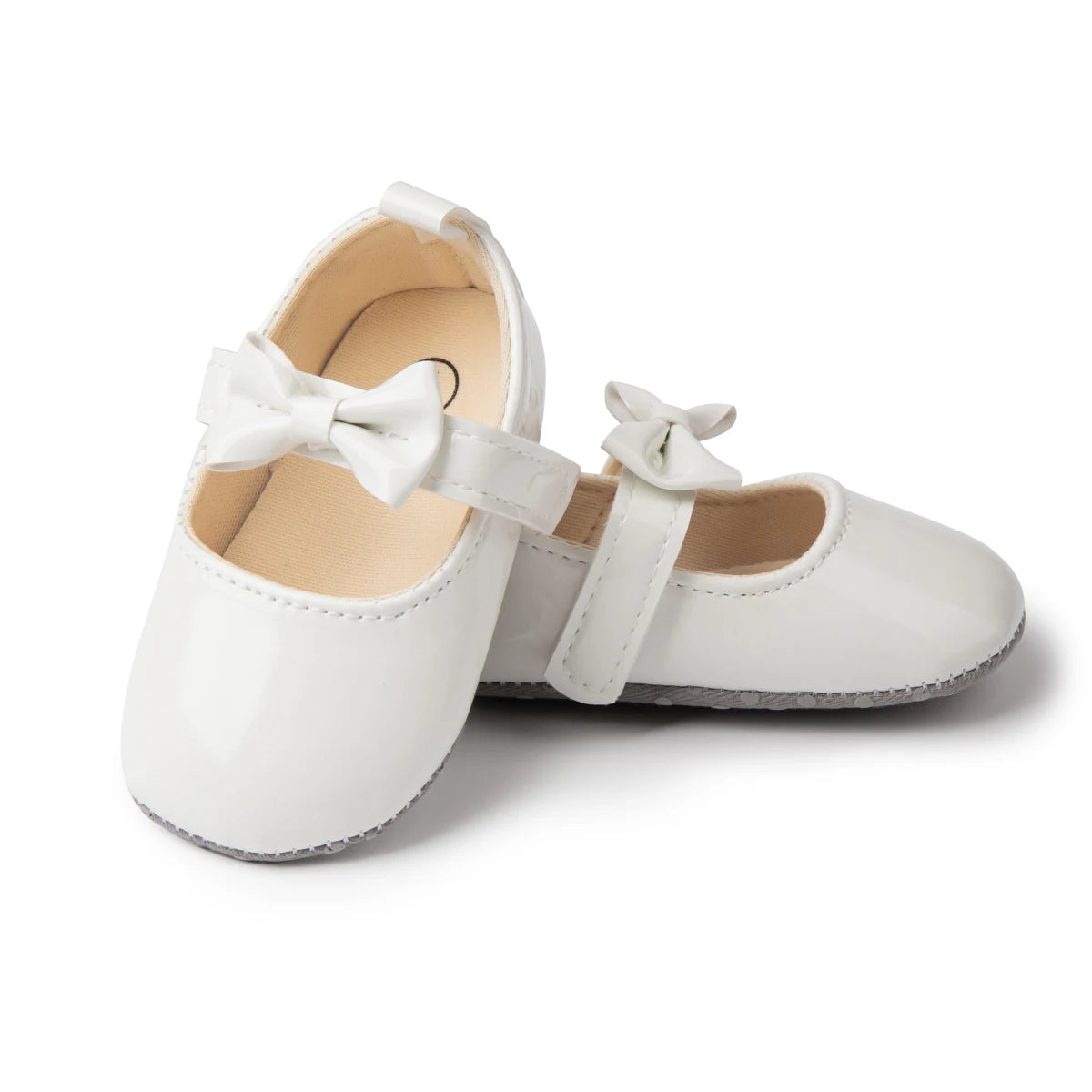 KIDSUN Classic Bowknot Baby Girls Shoes Infant PU Anti-Slip Princess Dress