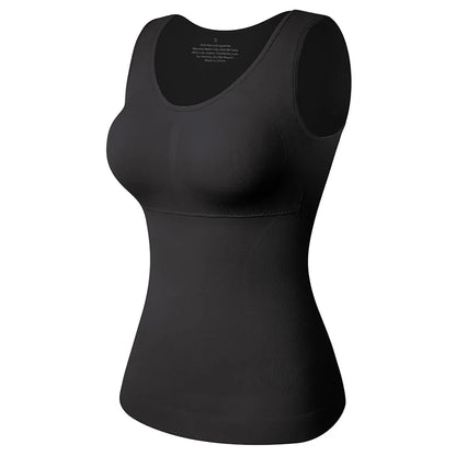 Women Shapewear Tank Tops Tummy Control Shapewear Seamless Body Shaper