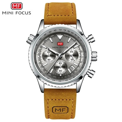 MINI FOCUS 0463G Fashion Sports Watch for Men Luxury Multifunction Quartz