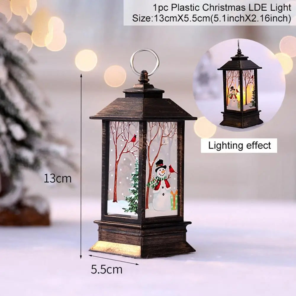 Snowman Light New Year Decoration for Home 2025