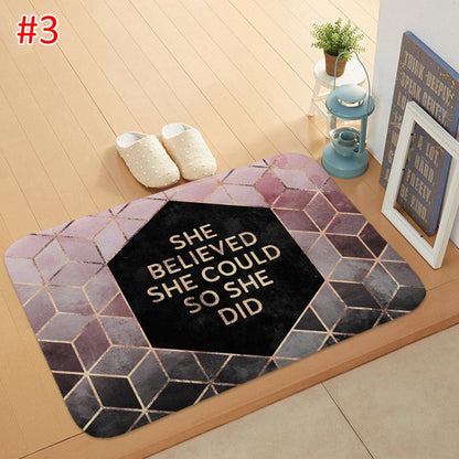 Front Rug Entry Door Rugs Sanitizing Mat Sponge Entrance Mat