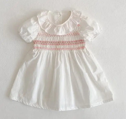 New Brand Baby Girls Dresses Korean Japan Style Summer Kids Girls Dress Ruffles