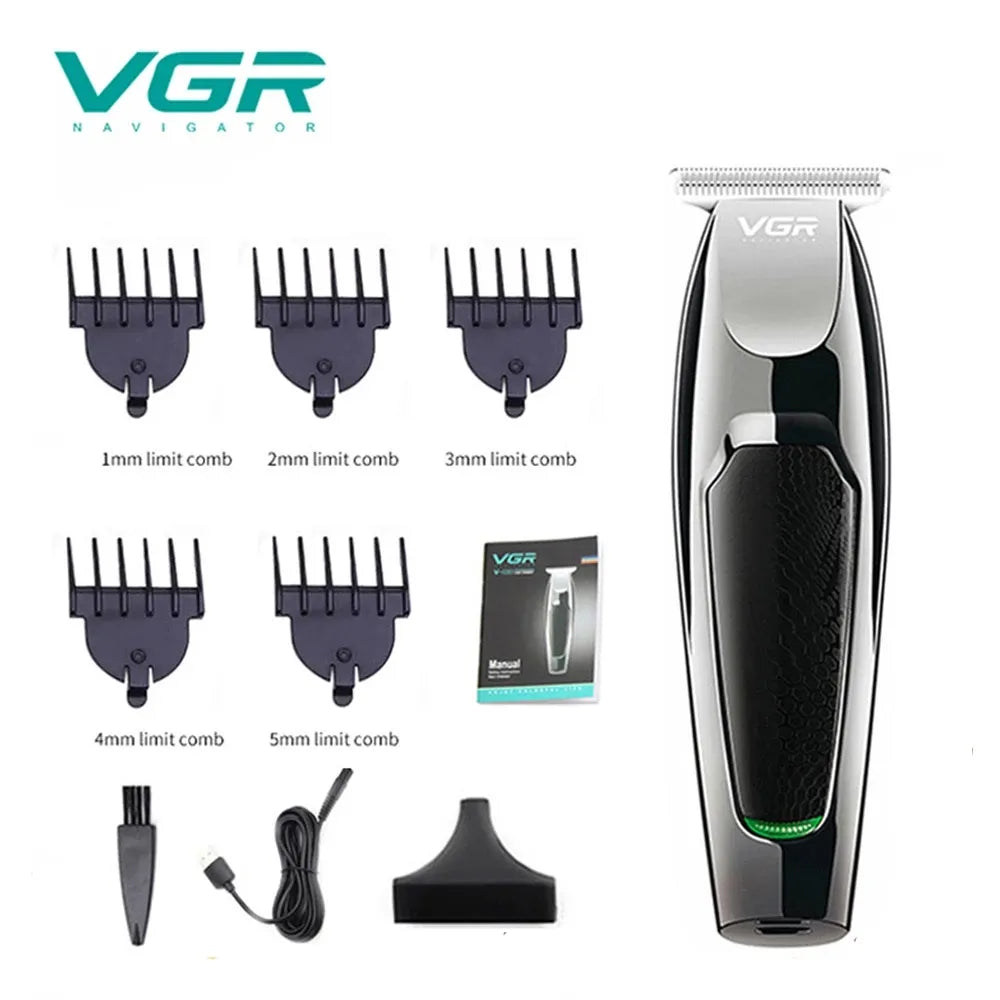 VGR V030 Professional Waterproof Hair Trimmer Display Men's Hair Clipper