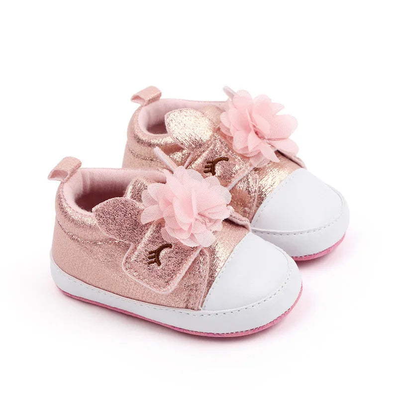 Baby Shoes Infant Baby Girl Shoes Cute Soft Sole Prewalker Sneakers