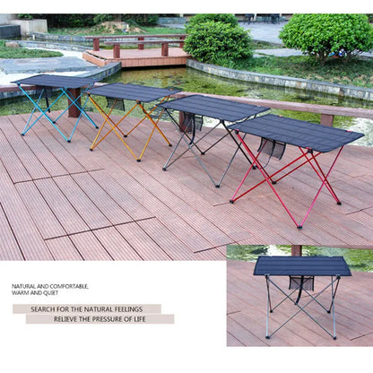 Portable Foldable Table Camping Outdoor Furniture Computer Bed Tables Picnic