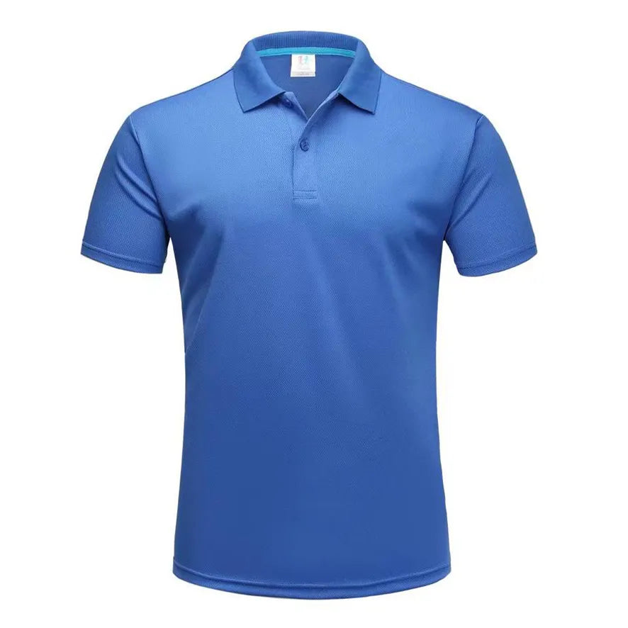 Running Dry Fit Polo Shirts Men Polyester Golf T Shirts Mens Sport T-Shirt