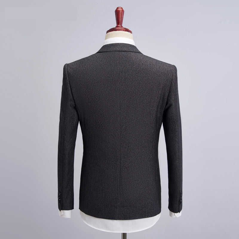 High Quality Cotton  Tweed Man Clothing Fasion Three Piece Suits