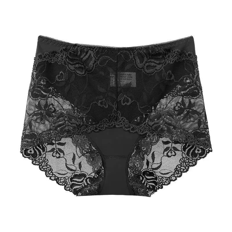 Fashion High Quality Women's Panties Transparent Underwear Women Lace Soft Brief