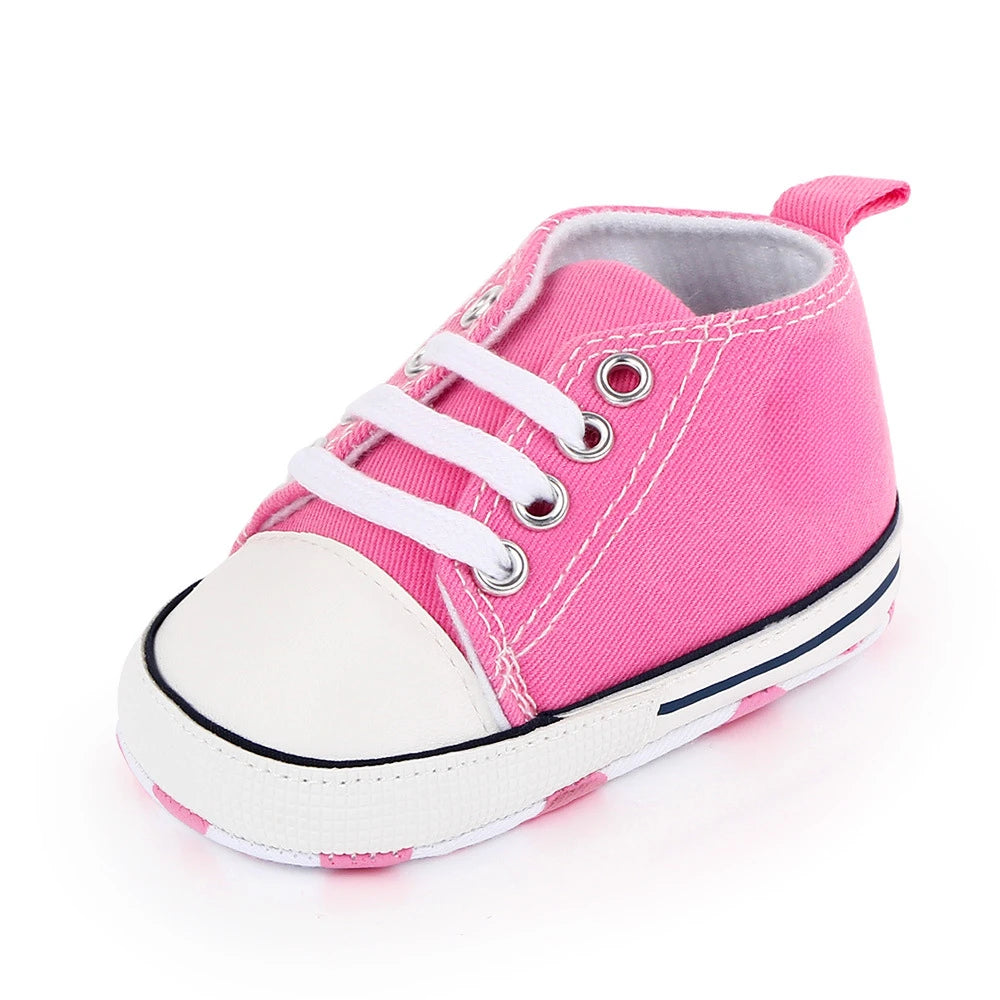 Newborn Five-Pointed Star Canvas Shoes Baby Shoe