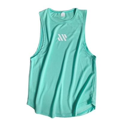 2024 Mens Fitness Gyms Tank Top Men Fitness Sleeveless Shirt Male Mesh