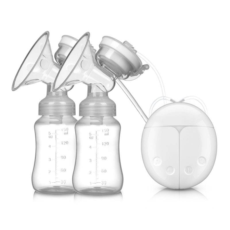 Food Grade Silicone PainFree Strong Suction Power Breast Pump Portable USB