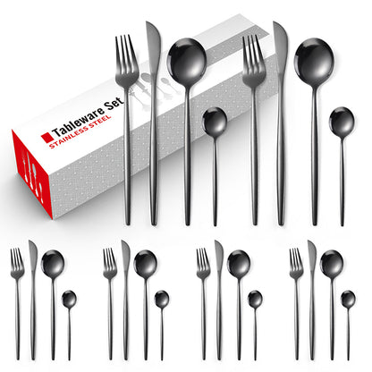 Wholesale Silverware Set Kitchen Silverware/Flatware Anti-Rust Utensil Set