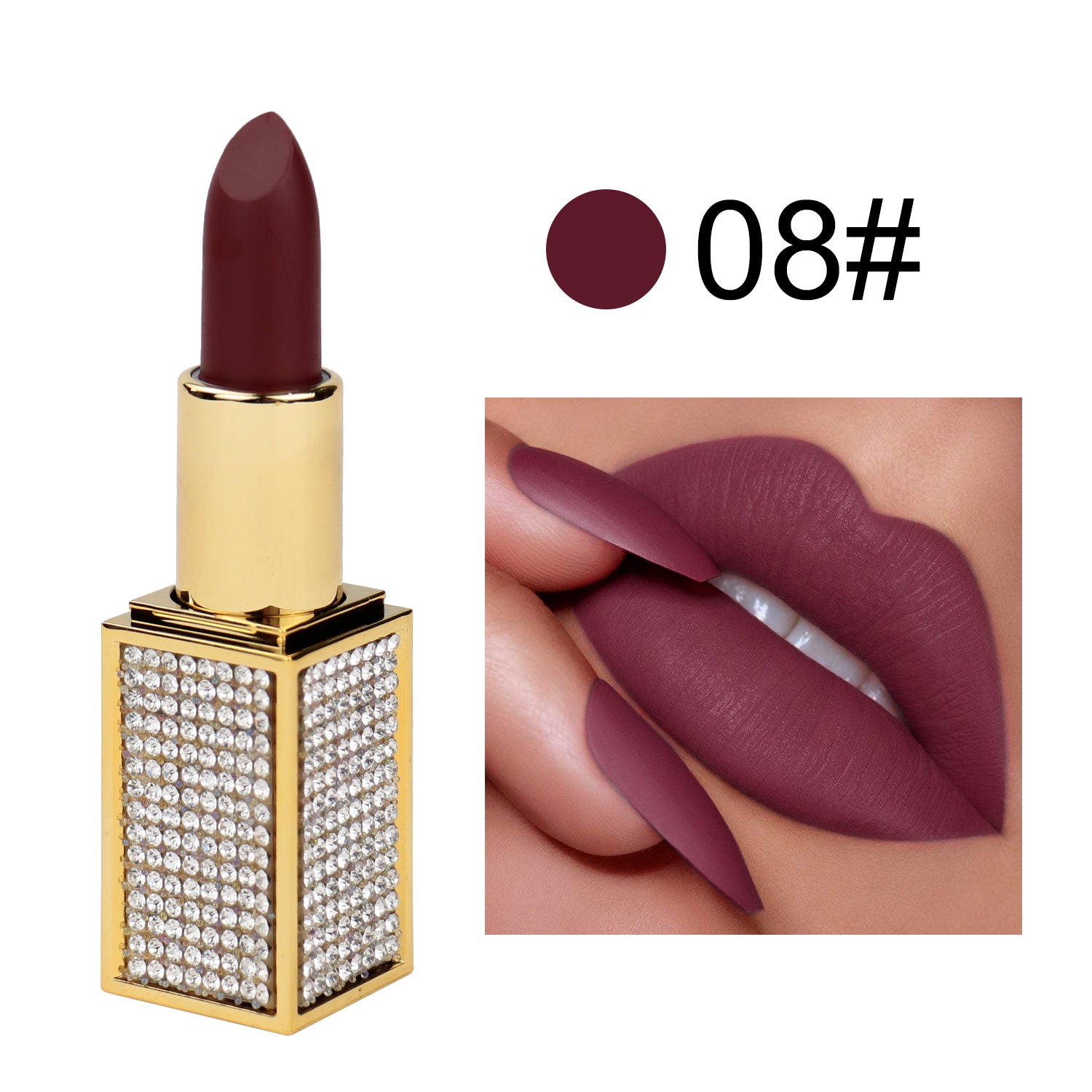 Matt Nude Lipstick Organic Lipstick Matte Nude Lipstick MakeUp