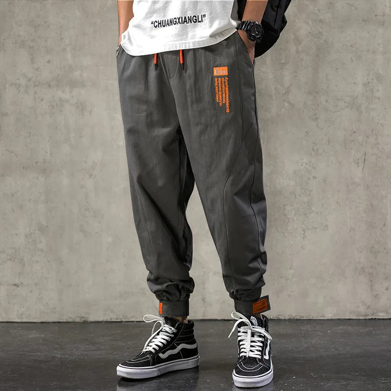 Single Road Mens Harem Pants Men Fashion 2023 Baggy Cotton Hip Hop Joggers