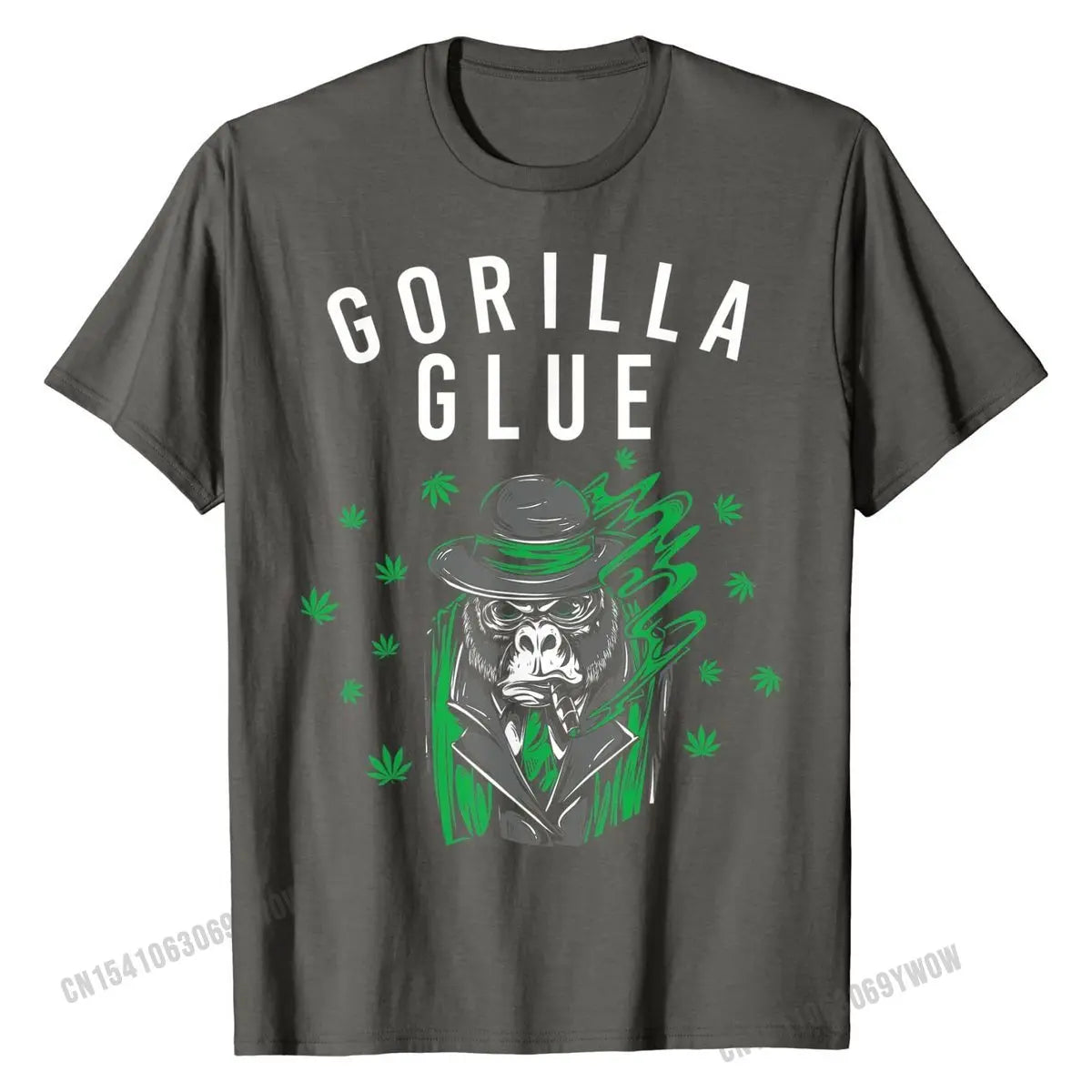 Glue Weed Marijuana Hybrid Strain Cannabis Smoker T-Shirt