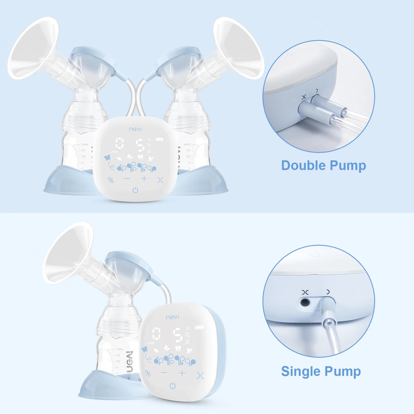 Electric Double Breast Pumps,Nursing Hospital Grade Breastfeeding