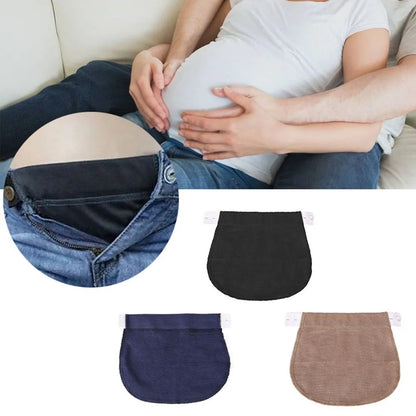 1-3Pcs Women Pregnancy Waistband Belt Adjustable Elastic Maternity Lengthening