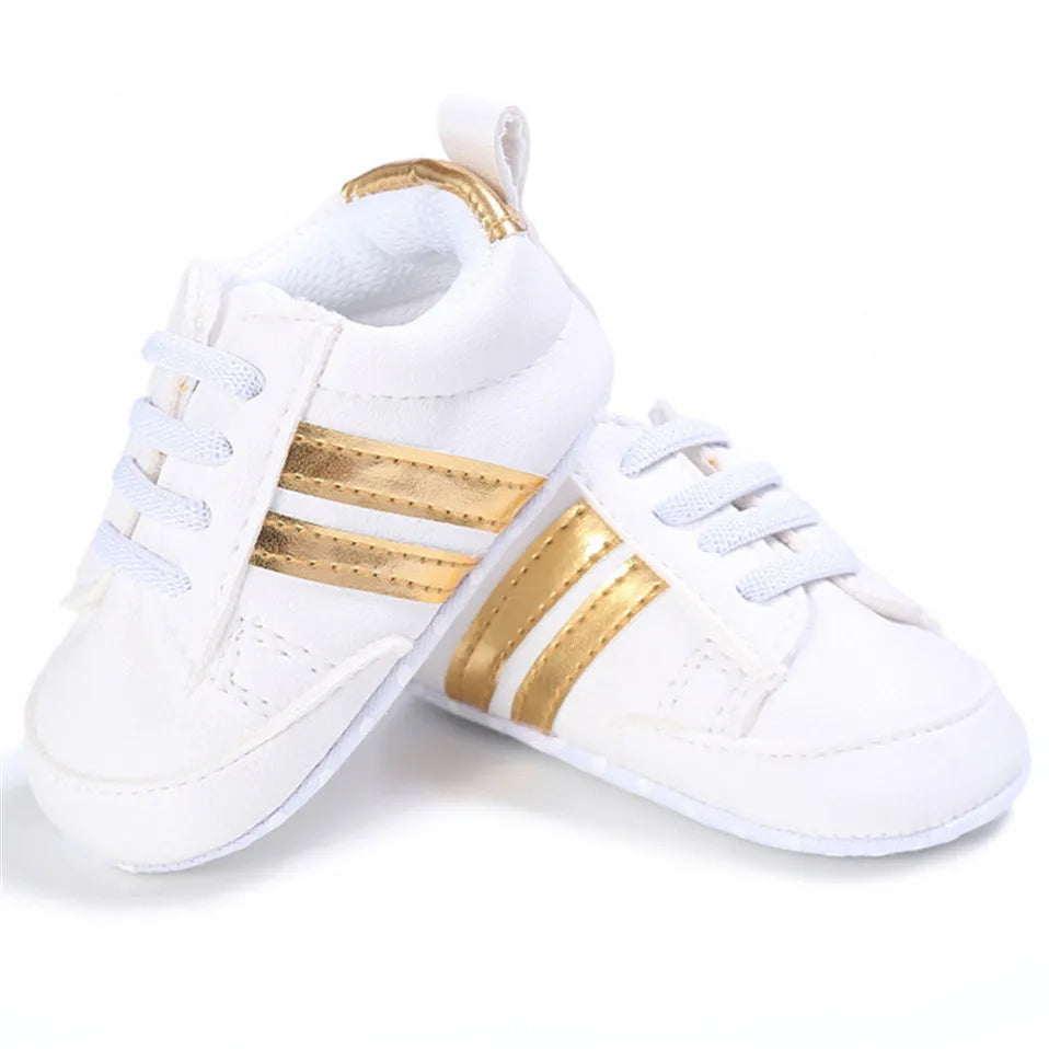 Baby Shoes Pu Leather Shoes Sports Sneakers Newborn Baby Boys