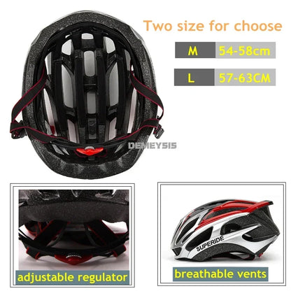 Road Bike Helmet Ultralight Bicycle Helmets Men Women Mountain Bike