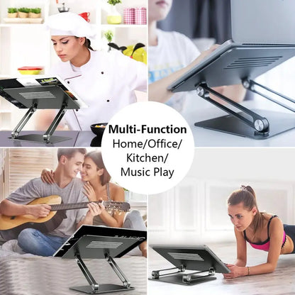 NILLKIN Aluminum Alloy Laptop Holder ,Foldable Multi-Angle Laptop Stand