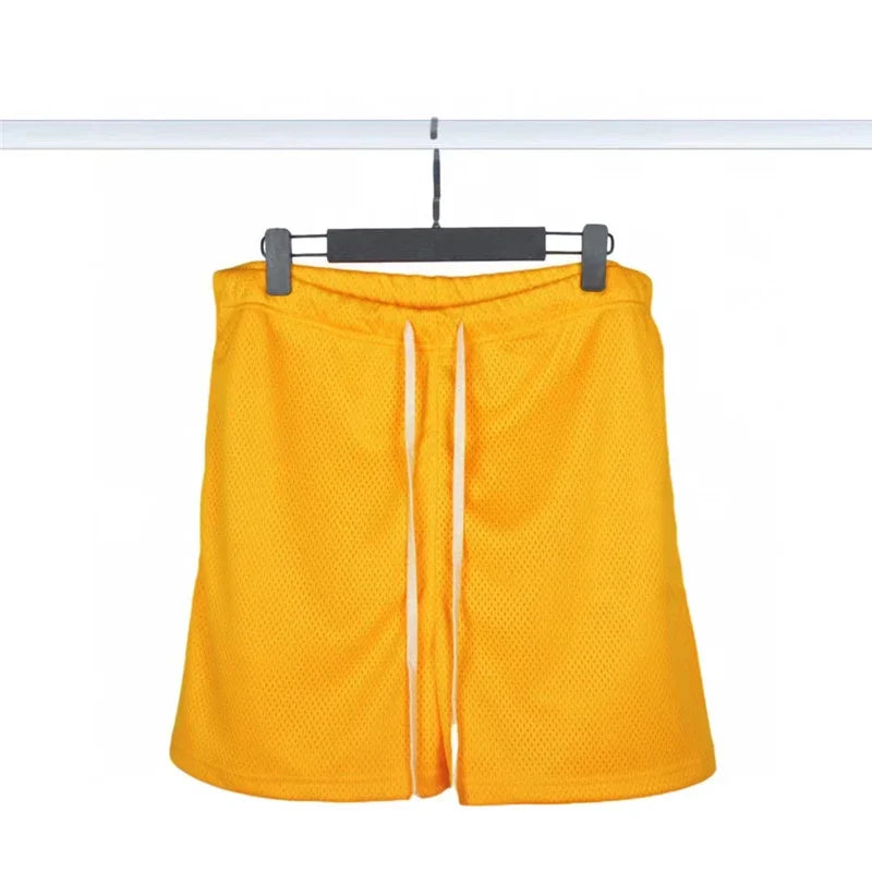 Summer Shorts Men Fashion Boardshorts Mesh Breathable Male Casual Shorts