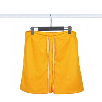 Summer Shorts Men Fashion Boardshorts Mesh Breathable Male Casual Shorts