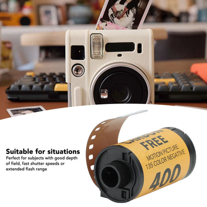 35mm Camera Color Film ISO 320-400 35mm Fine Grain Wide Exposure Latitude HD