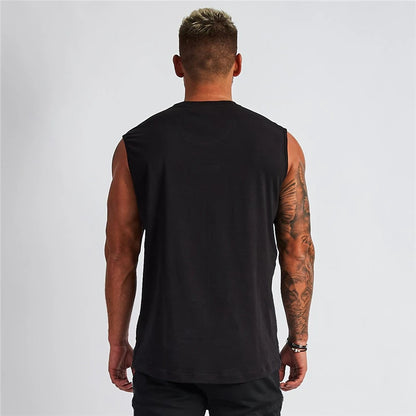 Brand Bodybuilding Stringer Singlets Gym Tank Top Men Fitness