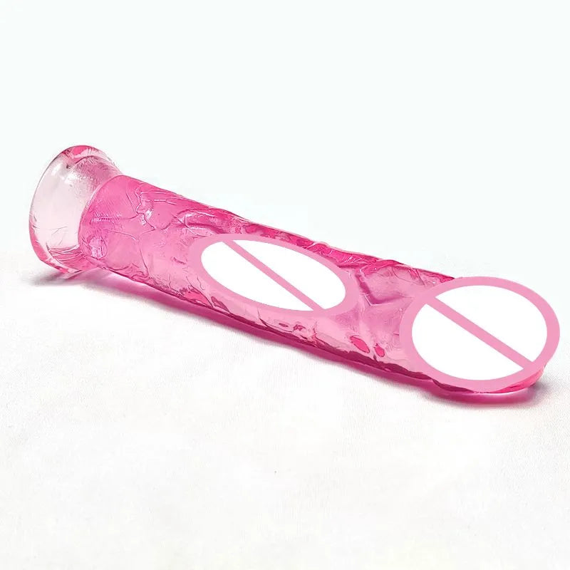 Realistic Dildo With Suction Cup Huge Jelly Dildos Sex Toys for Woman Men