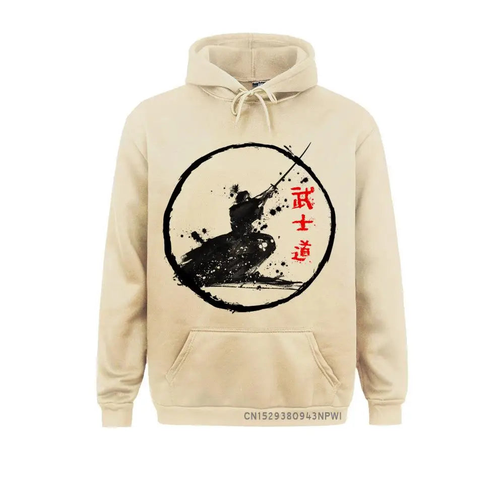 Samurai Fighting Sekiro Shadows Die Twice Sweatshirt Men Hoodie Round Collar