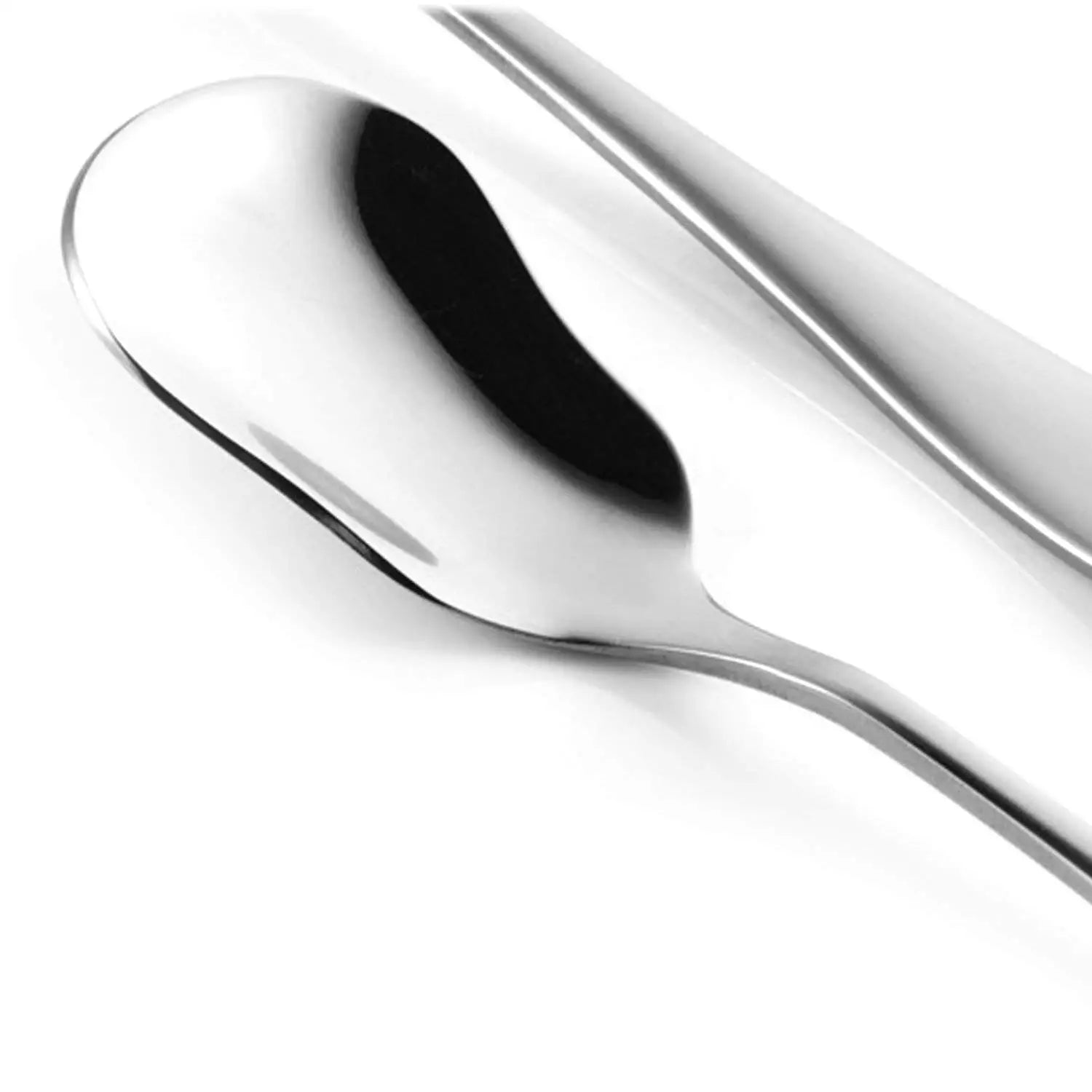 5.3-Inch Stainless Steel Ice Cream Spoon Flatware Silverware Cutlery Set