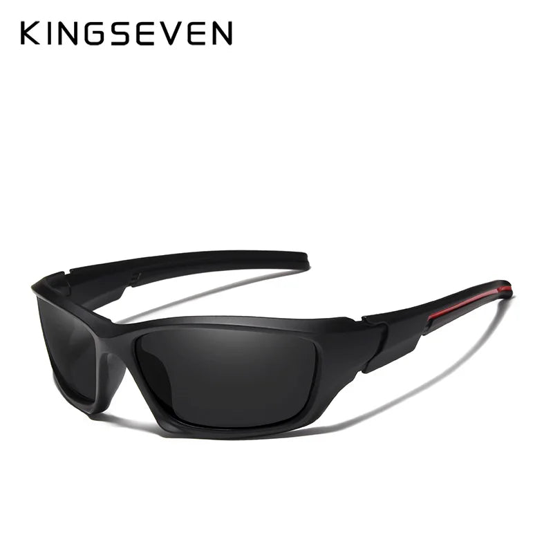 KINGSEVEN Fashion Polarized UV400 Sunglasses Men Cycling Luxury Brand Designer