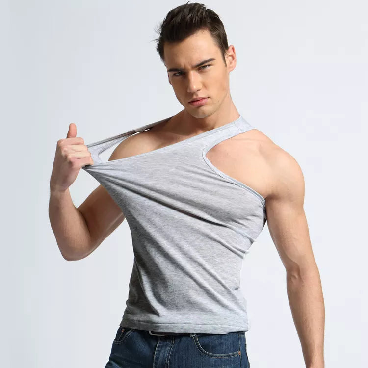 TFETTER Men's Underwear Cotton Tank Top Men High Quality Bodybuilding