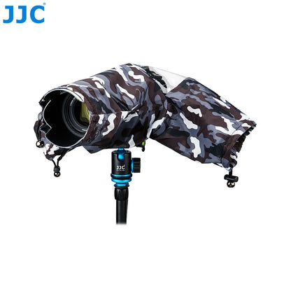 JJC Portable Camera Rain Cover Rain Shade Waterproof Raincoat Raincover DSLR