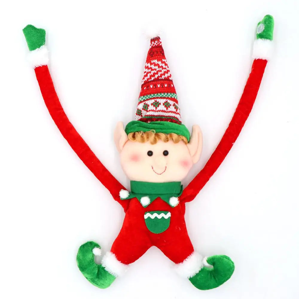 OurWarm Christmas Decoration Elf Doll Plush Christmas Tree Hanging Ornament