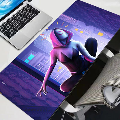 Marvel Sexy Girl Anime Mouse Pad Computer Spider-Man Gwen Gamer Mousepad Laptop