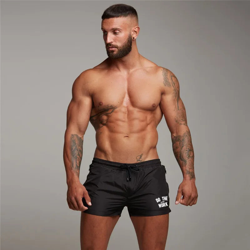 2023 Summer Mens Gym Training Shorts Workout Sports Shorts Running Short