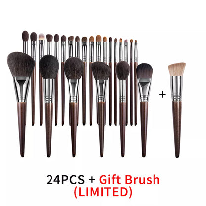 OVW Natural Makeup Brushes Set Eyeshadow Make Up Brush Kit for Makeup