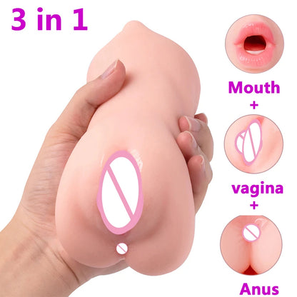 Rubber Vagina Vaginaper to Have Sex Toy Men Anal Pocket Vargina