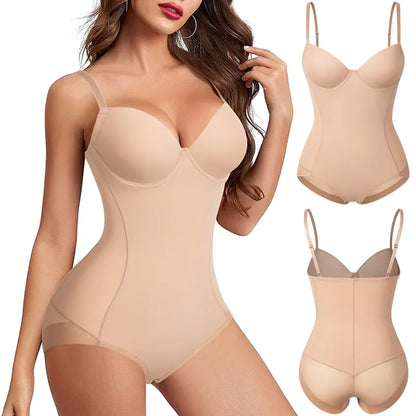 Shapewear Bodysuit for Women Tummy Control Butt Lifter Panties Waist Trainer