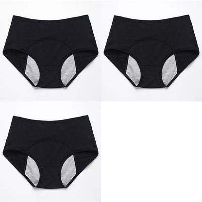 3pcs/Set Leak Proof Menstrual Panties Women Period Underwear Sexy Pants