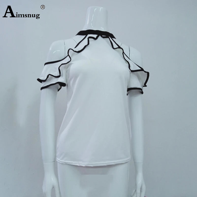 2023 Summer Women Elegant Leisure Casual Top Ladies Sleeveless