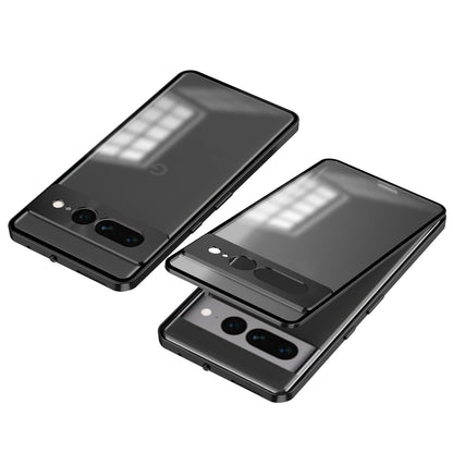 2 in 1 Metal Aluminium Alloy Frame Hard PC Backboard Shockproof Phone Cover