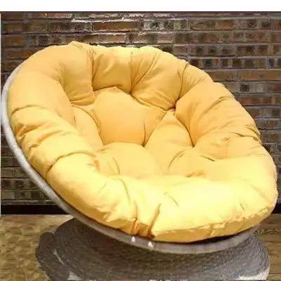 Outdoor Sofa, Rattan Chair, Circular Rotatable Leisure Single Sofa,