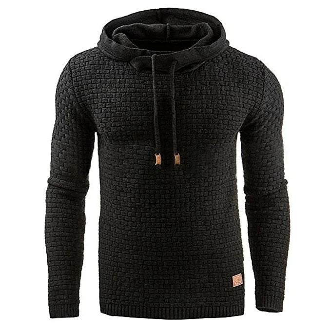 2023 New Hoodies Men Brand Male Plaid Hooded Sweatshirt Mens Hoodie Tracksuit