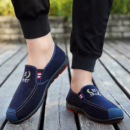 Hot Wholesale Fashion Male Shoes Casual Summer Canvas Shoes Classic Mens