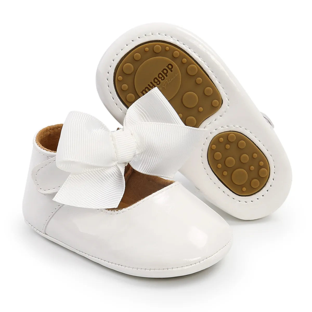 Big Bow Princess Shoes for Newborn Babies Non-Slip Baby