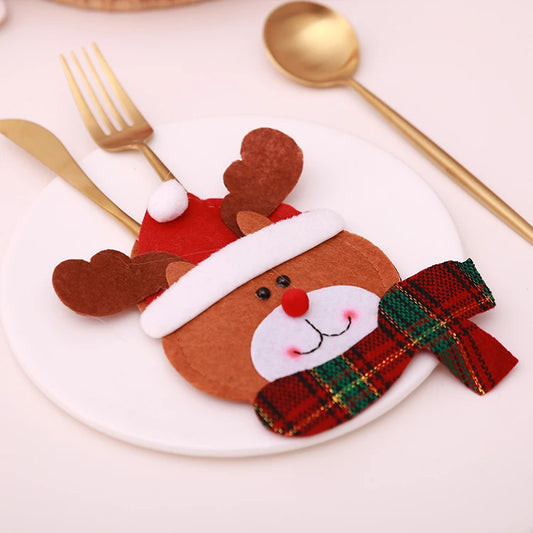 New Year Newest Christmas Party Dinning Table Decorating Ornaments Gift