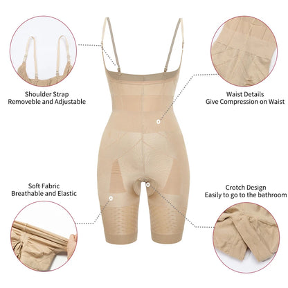 Shapewear Bodysuit for Women Tummy Control Full Body Shaper